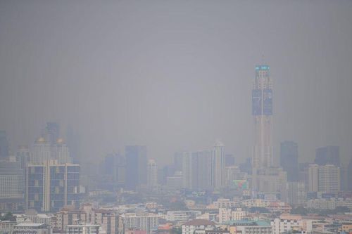 Bụi mịn phủ kín Thủ đô Bangkok