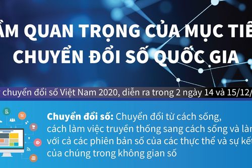 Tầm quan trọng của mục tiêu chuyển đổi số quốc gia