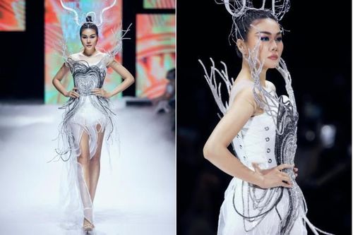 Thanh Hằng rực sáng trên sàn runway