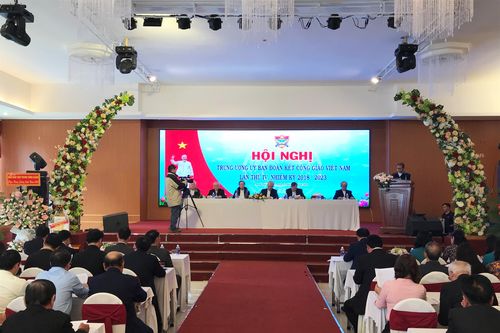 Hội nghị thường niên Trung ương Ủy ban Đoàn kết Công giáo Việt Nam năm 2020
