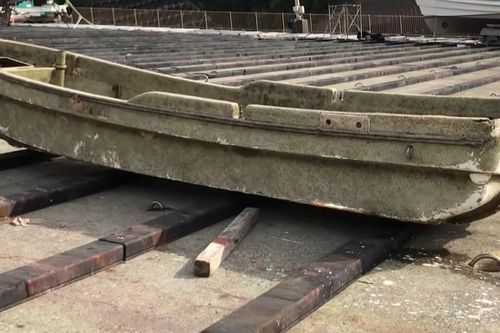 Tìm thấy con thuyền bị sóng thần cuốn khỏi Nhật gần 10 năm trước