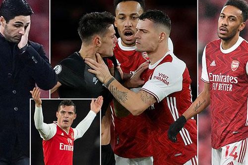 Granit Xhaka: Biểu tượng cho sự sụp đổ của Arsenal