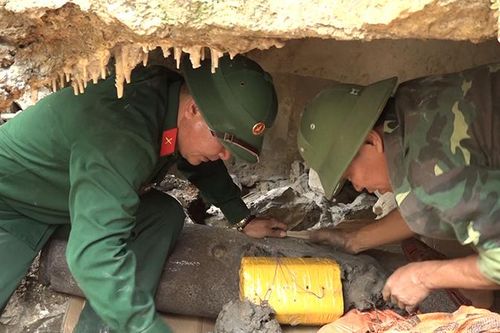 Thanh Hóa tiêu hủy quả bom an toàn