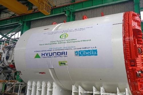 Tuyến metro Nhổn - ga Hà Nội: Đào 10m đường hầm mỗi ngày