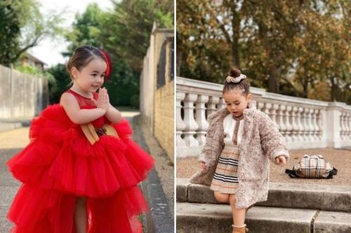 Bé gái 3 tuổi được mẹ chi hơn 600 triệu mua 400 bộ đồ hiệu