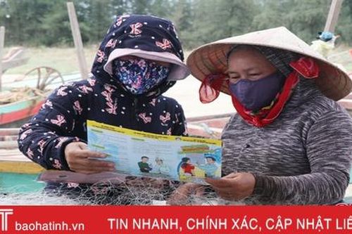 Người dân vùng biển Hà Tĩnh hưởng lợi từ đề án kiểm soát dân số