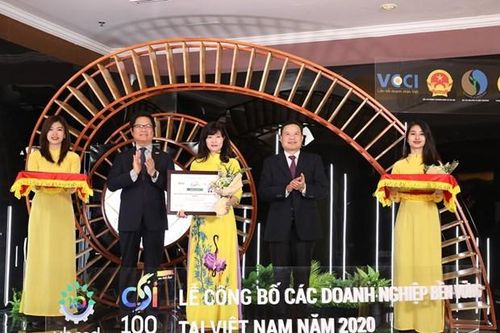 BIDV được vinh danh doanh nghiệp phát triển bền vững năm 2020