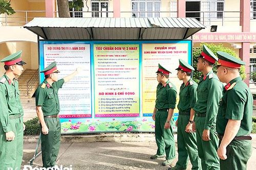 Hiệu quả từ các mô hình giáo dục chính trị của lực lượng vũ trang tỉnh