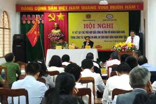 Ký kết quy chế phối hợp giữa Công an tỉnh Gia Lai với ngành Ngân hàng
