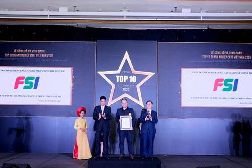 FSI thắng lớn trong 'Top 10 Doanh nghiệp CNTT Việt Nam năm 2020'
