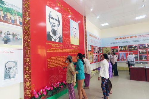 Khánh thành Khu lưu niệm cụ Phó bảng Nguyễn Sinh Sắc