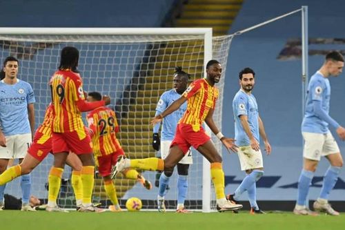 Man City 1-1 West Brom ở vòng 13 Premmier League 2020/21
