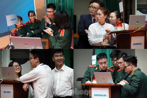 Học viên, sinh viên Học viện Quân y so tài tiếng Anh