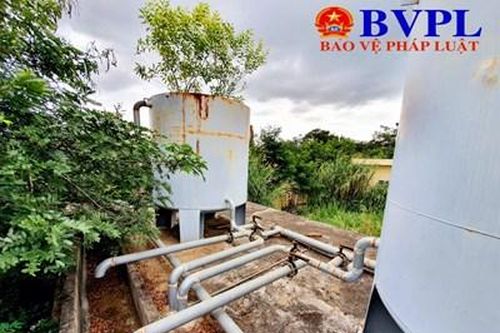 Cận cảnh công trình cấp nước…chục tỉ đồng bị 'đắp chiếu'