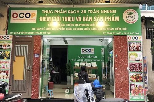 Ra mắt cửa hàng bán sản phẩm OCOP theo quy chế quản lý điểm bán