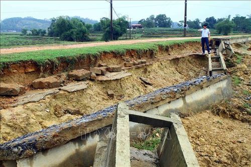 Cải tạo công trình thủy lợi, đảm bảo sản xuất sau bão lũ