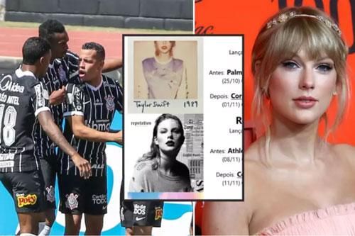 Fan đội bóng Brazil tôn Taylor Swift lên 'Thánh' vì sự trùng hợp khó lý giải mỗi khi cô nàng ra album mới