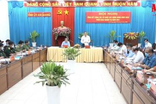 An Giang tổng kết công tác xây dựng Đảng năm 2020