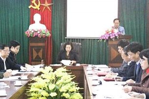 Hội nghị kiểm điểm Ban Thường vụ Đảng ủy Khối Doanh nghiệp tỉnh