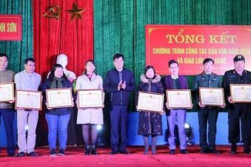Thanh Sơn tổng kết chương trình công tác dân vận năm 2020