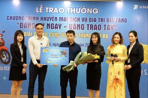 VNPT Media trao giải cho khách hàng dùng dịch vụ giá trị gia tăng