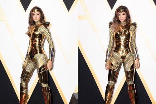 Hoa hậu H'Hen Niê có màn cosplay Wonder Woman siêu đẳng cấp trên thảm đỏ ra mắt phim