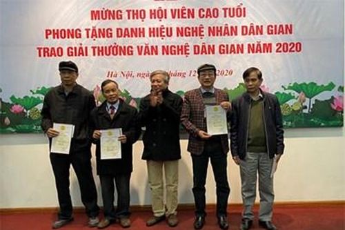 50 công trình đoạt giải thưởng văn nghệ dân gian Việt Nam