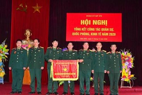 Đoàn Kinh tế-Quốc phòng 379 tổng kết công tác quân sự, quốc phòng, kinh tế năm 2020