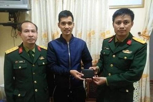 Trung úy QNCN Trần Văn Xuân không tham của rơi