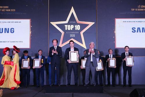 Samsung được vinh danh Top 10 Doanh Nghiệp cung cấp nền tảng chuyển đổi số hàng đầu Việt Nam