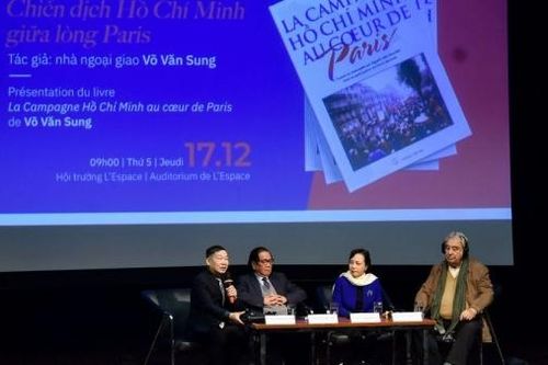Nhà ngoại giao lão thành Võ Văn Sung và cuốn sách Chiến dịch Hồ Chí Minh giữa lòng Paris