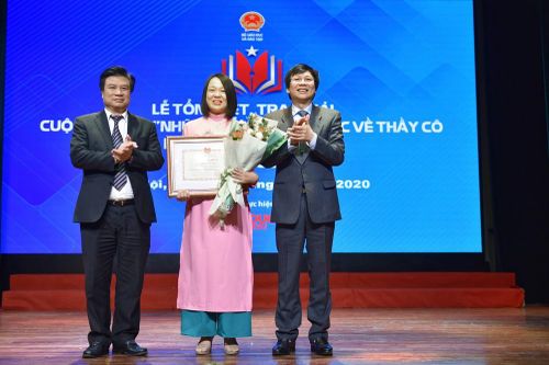 Trên 80.000 tác phẩm dự thi những kỷ niệm về thầy cô và mái trường