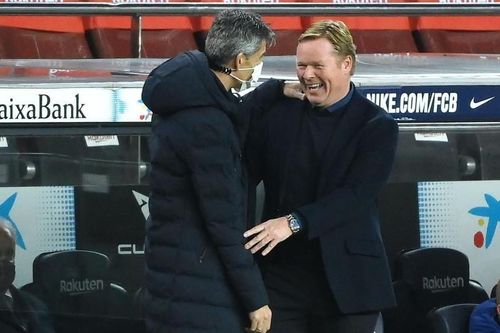 HLV Koeman phấn khởi: 'Hiệp 1 của Barca thật tuyệt'