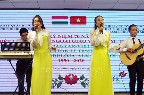 Kỷ niệm 70 năm thiết lập quan hệ ngoại giao Việt Nam - Hungary