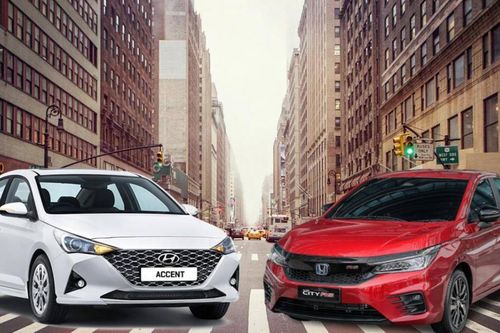 So sánh Honda City mới và Hyundai Accent cao cấp nhất