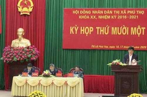 HĐND Thị xã Phú Thọ họp kỳ thứ Mười một