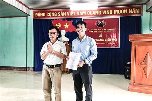 Hải Chánh làm tốt công tác phát triển đảng viên