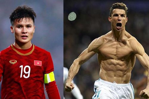 Quang Hải có một chỉ số cơ thể ngang bằng Cristiano Ronaldo