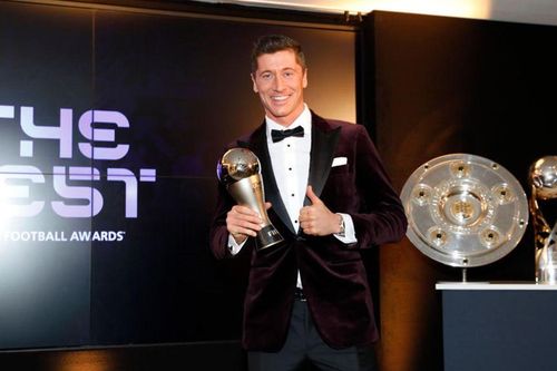 Lewandowski lần đầu giành danh hiệu 'Cầu thủ xuất sắc nhất thế giới'