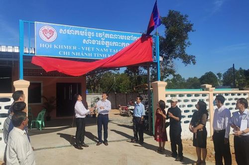 Khánh thành trụ sở Hội Khmer-Việt Nam tỉnh Koh Kong