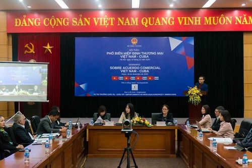 Nhiều dư địa cho hàng hóa Việt Nam xuất khẩu sang Cuba