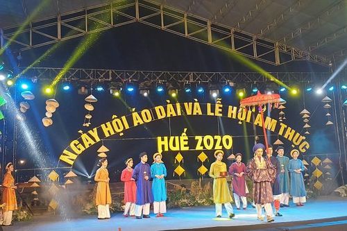 Khai mạc Ngày hội Áo dài và Lễ hội Ẩm thực Huế 2020