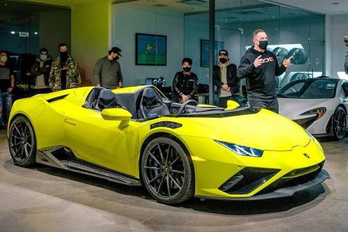 Ngắm siêu xe Lamborghini Huracan Evo 'Aperta' 840 mã lực, độc nhất