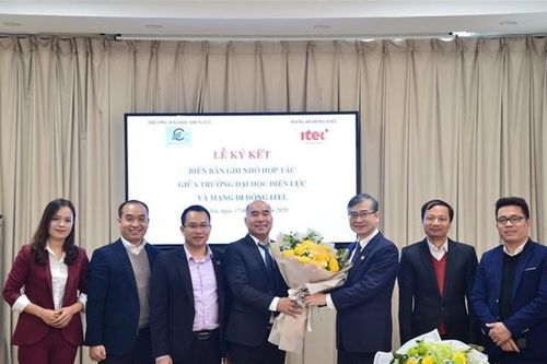 Trường Đại học Điện lực ký kết hợp tác với mạng di động ITEL