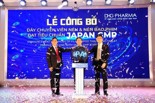 Dược Hậu Giang tiếp tục nâng cấp thêm dây chuyền tiêu chuẩn quốc tế JAPAN GMP