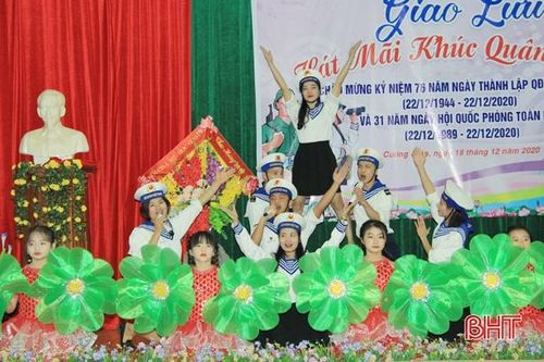 Ý nghĩa giáo dục từ chương trình 'Hát mãi khúc quân hành'
