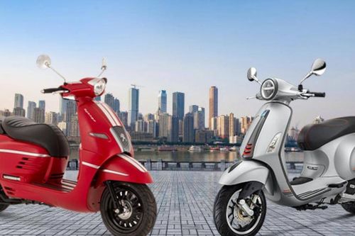Peugeot Django và Vespa Primavera: 'Cuộc chiến' xe tay ga châu Âu