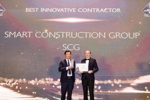 SCG được vinh danh là Nhà thầu xây dựng đột phá nhất Đông Nam Á 2020