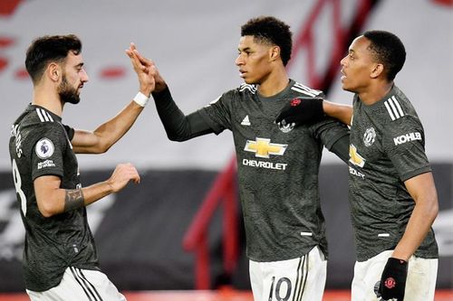 Rashford rực sáng, MU ngược dòng hạ Sheffield Utd