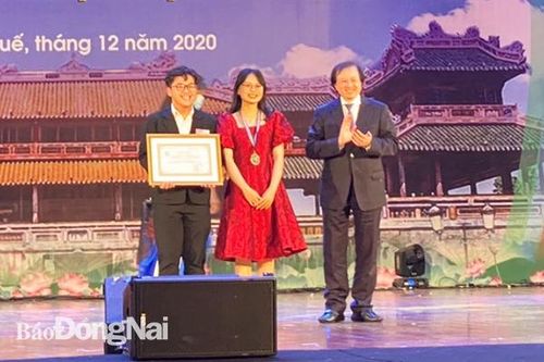 Đồng Nai đoạt 4 huy chương Cuộc thi Tài năng trẻ học sinh, sinh viên năm 2020